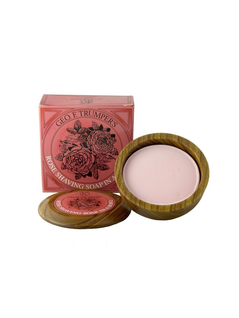 Jabón de Afeitar Rosas Bol de Madera Geo.F.Trumper 80gr