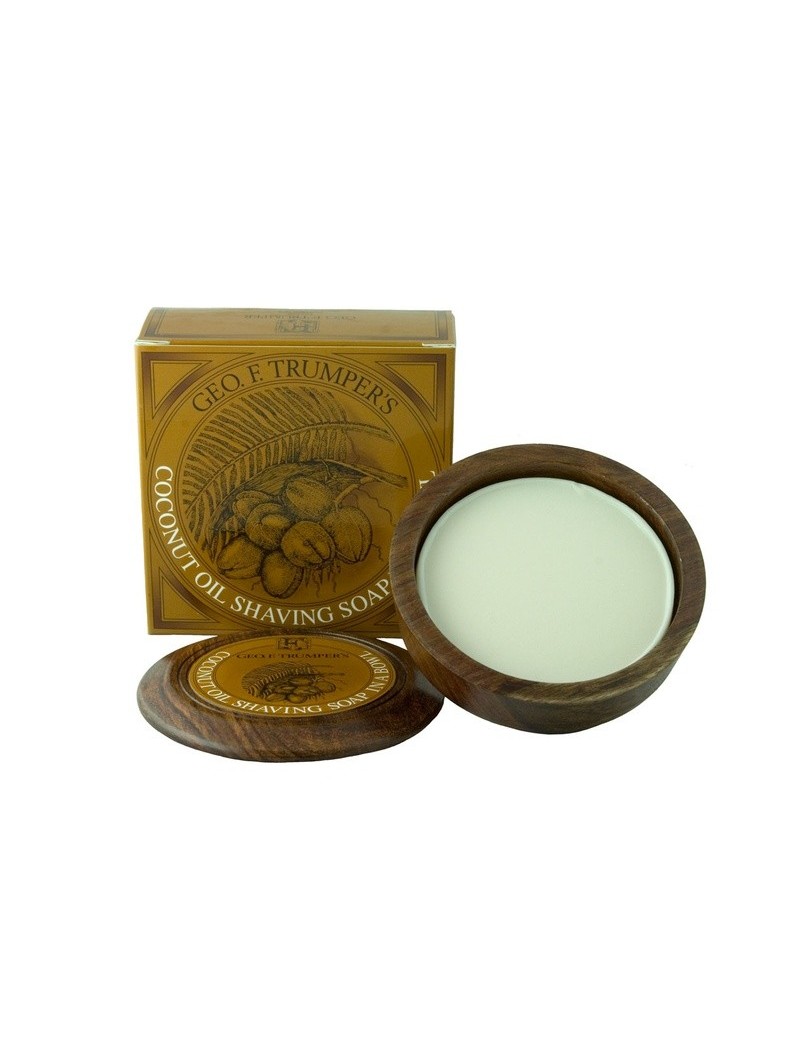 Jabón de Afeitar Coco Bol de Madera Geo.F.Trumper 80gr