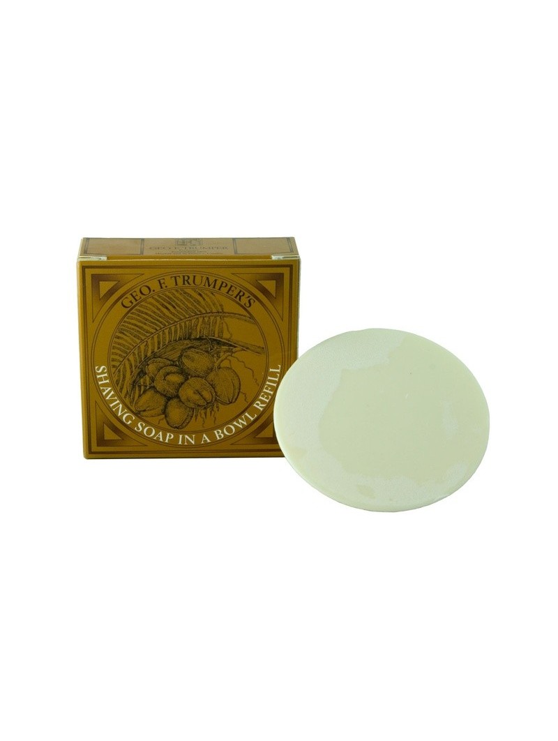 Geo.F.Trumper Coconut Hard Shaving Soap Refill 80gr