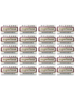 100 Cuchillas de afeitar Doble Hoja Bolzano