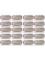 100 Cuchillas de afeitar Doble Hoja Bolzano