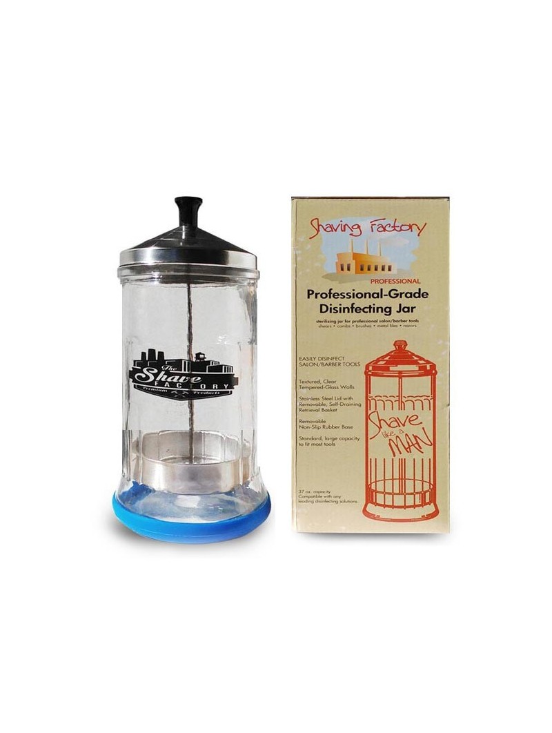 Professional - Grade Disinfecting Jar Shaving Factory 621ml