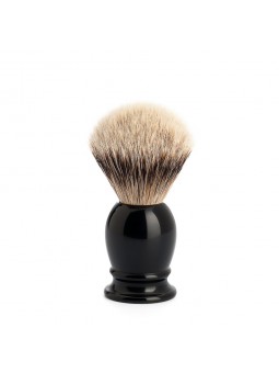 Mühle Shaving Brush Silvertip Badger Resin Black S