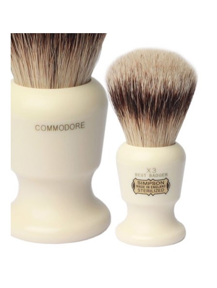 Simpsons Shaving Brush "Comodore X3" Best Badger