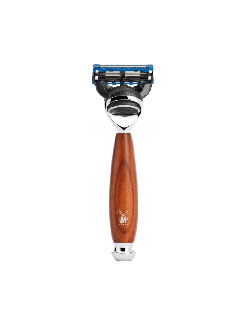 Maquinilla Afeitar Mühle Vivo Gillette Fusión® Madera de Ciruelo