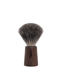 Mühle Nom Theo Shaving Brush Pure Badger Dark Ash