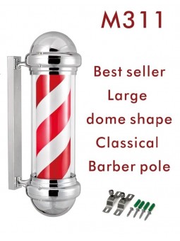 Epsilon Red & White Barber Pole