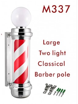 Epsilon Red & White Barberpole with Sphere