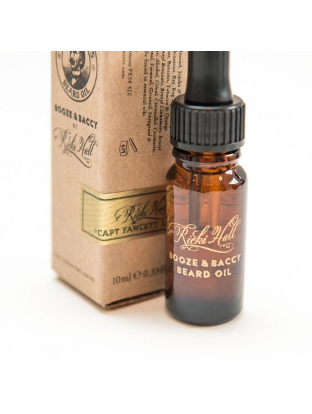 Aceite para Barba Ricki Hall's Booze & Baccy Captain Fawcett 10 ml