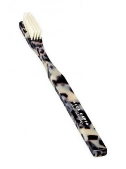 Acca Kappa Black & White Medium Nylon Toothbrush Historical Collection