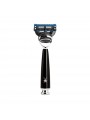 Maquinilla de Afeitar Mühle Cabezal Gillette® Fusion Negra