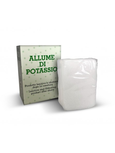 Allume di Potassio Natural Alum Block 100gr