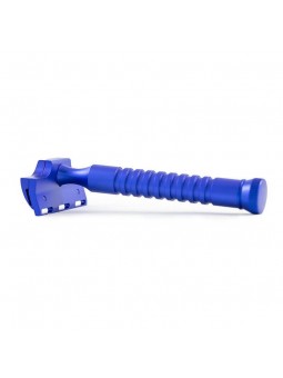 Razorock Hawk Electric Blue Anodized Safety Razor