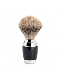 Mühle Kosmo Fine Badger Shaving Brush Resin Black