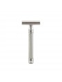 Edwin Jagger Double Edge Stainless Steel Safety Razor Knurled