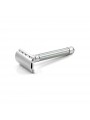 Maquinilla Clásica de Afeitar Acero Inoxidable Grooved Plata Edwin Jagger