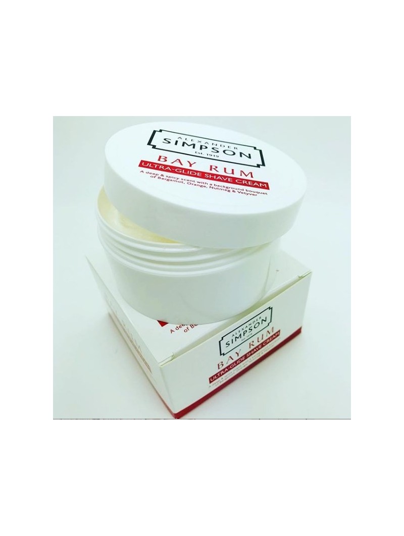 Simpson Bay Rum Ultra-Glide Shave Cream 180ml