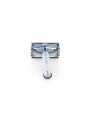 Epsilon Double Edge Butterfly Safety Razor Matt Silver