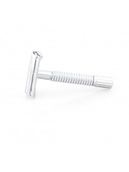 Epsilon Double Edge Butterfly Safety Razor Silver