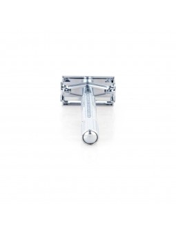 Epsilon Double Edge Butterfly Safety Razor Silver