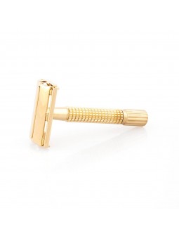Epsilon Double Edge Butterfly Safety Razor Gold