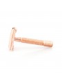 Epsilon Double Edge Butterfly Safety Razor Rose Gold