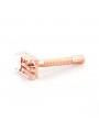 Epsilon Double Edge Butterfly Safety Razor Rose Gold