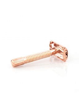 Epsilon Double Edge Butterfly Safety Razor Rose Gold