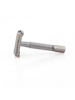 Epsilon Double Edge Butterfly Safety Razor Gun Metal