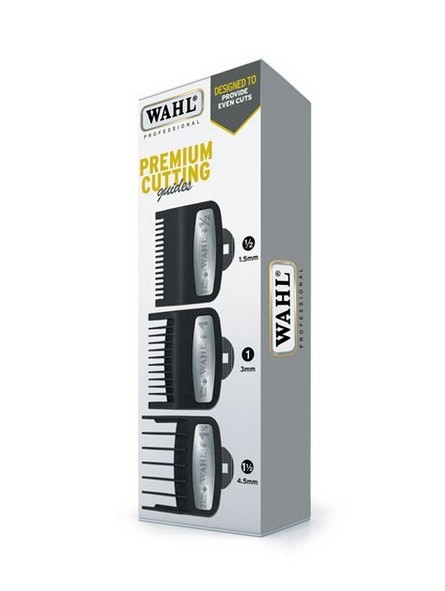 Pack de 3 peines Premium (1.5, 3 y 4.5mm) Wahl