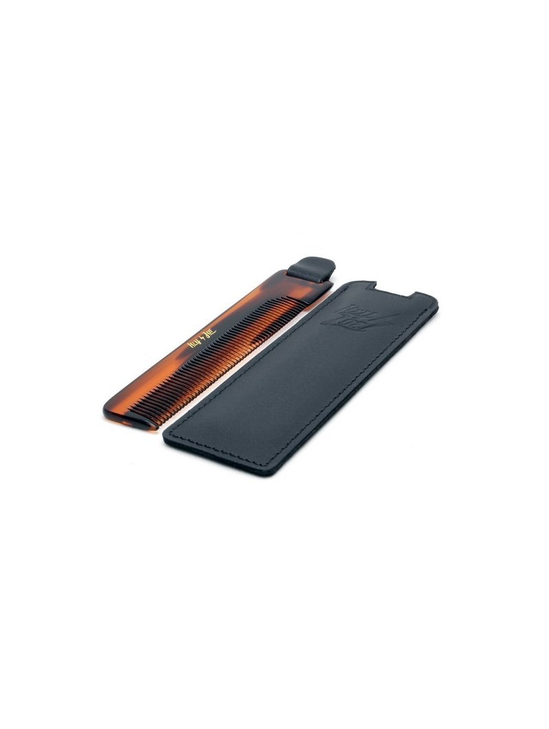 Hey Joe Deluxe Comb Leather Case