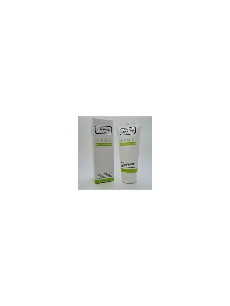 Simpson Lime Post Shave Balm 100ml