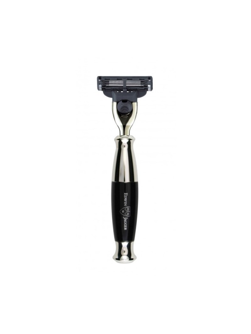 Maquinilla Afeitar Edwin Jagger Gillette Mach3® Negra