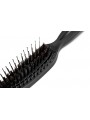 Acca Kappa Bi-level antistatic soft nylon pins - 100% top quality boar bristles HairBrush