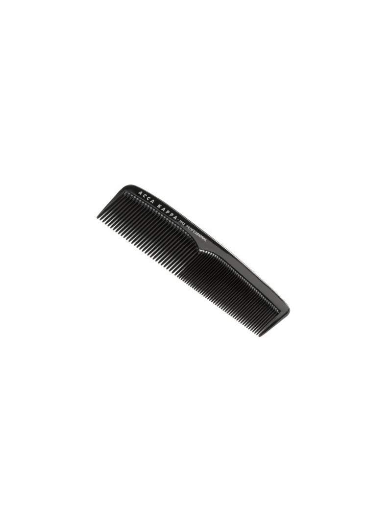 Acca Kappa Travel Comb fine and thick teeth 13,5cm with cover