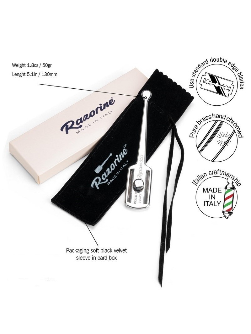 Maquinilla de Afeitar Cromada Original Razorine