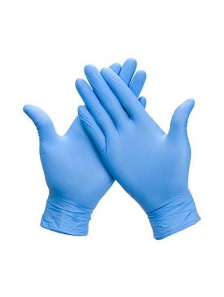 Guantes Azules Nitrilo Talla L 100und