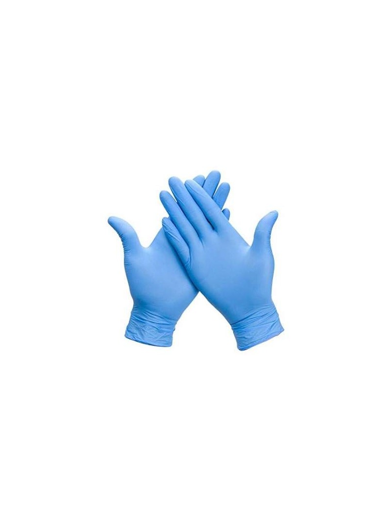 Nitrile Blue Gloves for Hairdressers's x 100 pcs Size S
