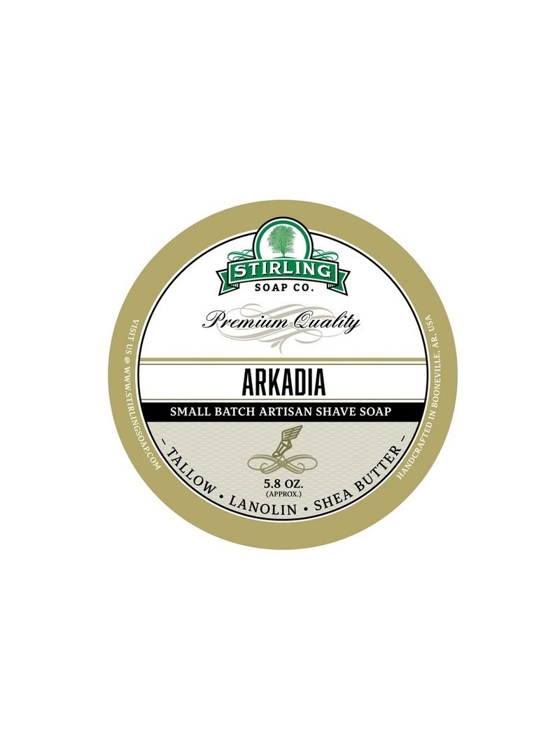 Stirling Soap Co Shaving Soap Arkadia 170ml