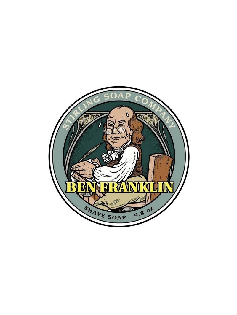 Stirling Soap Co Shaving Soap Ben Franklin 170ml