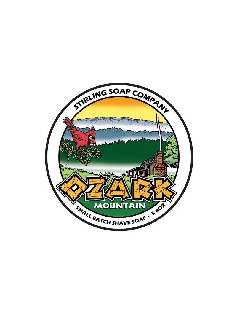 Stirling Soap Co Shaving Soap Ozark Mountain 170ml