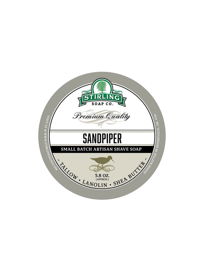 Stirling Soap Co Sandpiper Shaving Soap 170ml