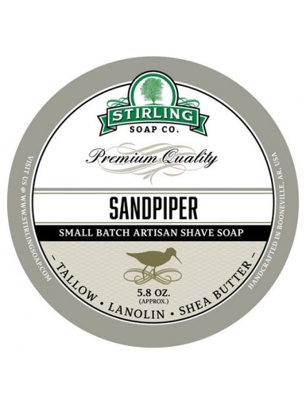 Stirling Soap Co Sandpiper Shaving Soap 170ml