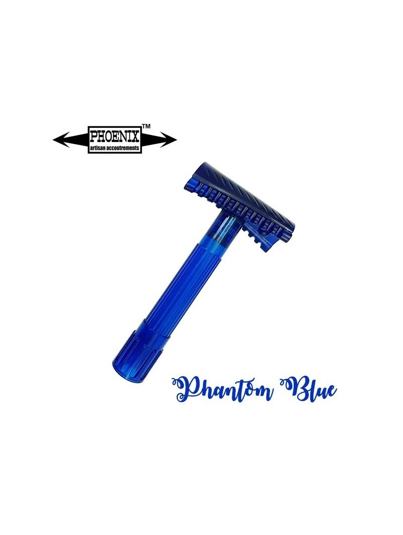 Maquinilla de Afeitar Clásica Slant Phantom Azul Phoenix Artisan Accoutrements