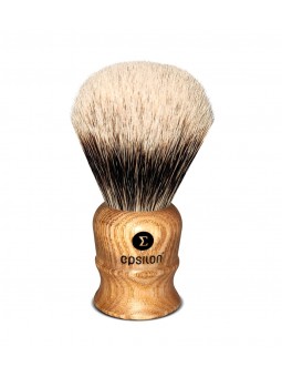 Epsilon Two Band Badger Shaving Brush Wooden 26/55mm