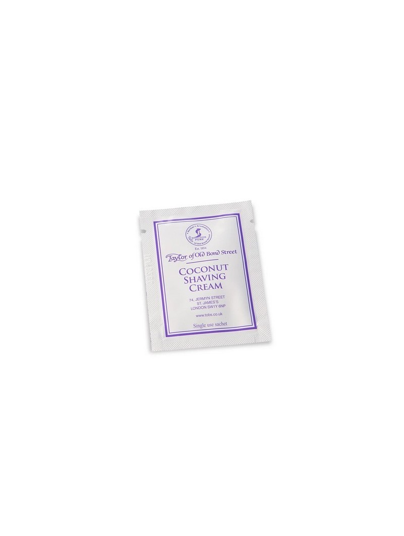 Taylor Of Old Bond Street Coconut Shaving Cream Sample 5ml
