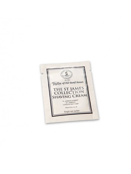 Taylor Of Old Bond Street St James Collection Shaving Cream Sample 5ml
