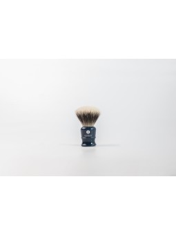 Epsilon Two Band Badger "Fan Shape"Shaving Brush Blue 49/26mm