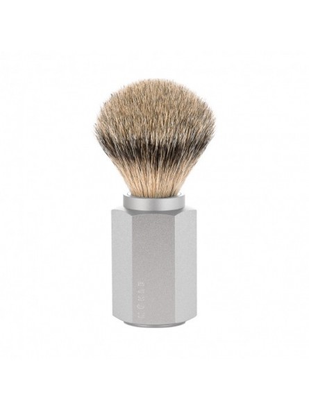 Mühle Shaving Brush Hexagon Pure Silvertip