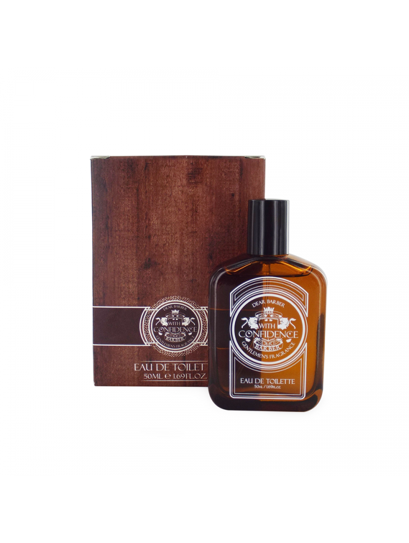 Eau de Toilette  With Cofidence  Dear Barber  50ml